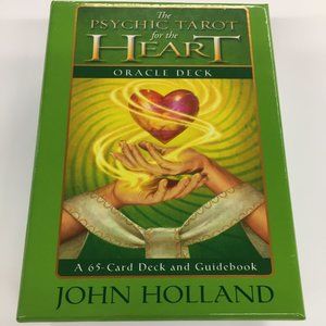 The Psychic Tarot for the Heart Oracle Deck: 65-Card D Guidebook By John Holland